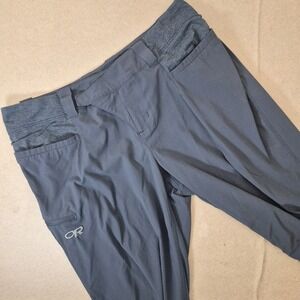 Outdoor Research Ferrosi Knickers Capri Hiking Pants Women's‎ 10 Dark Gray
